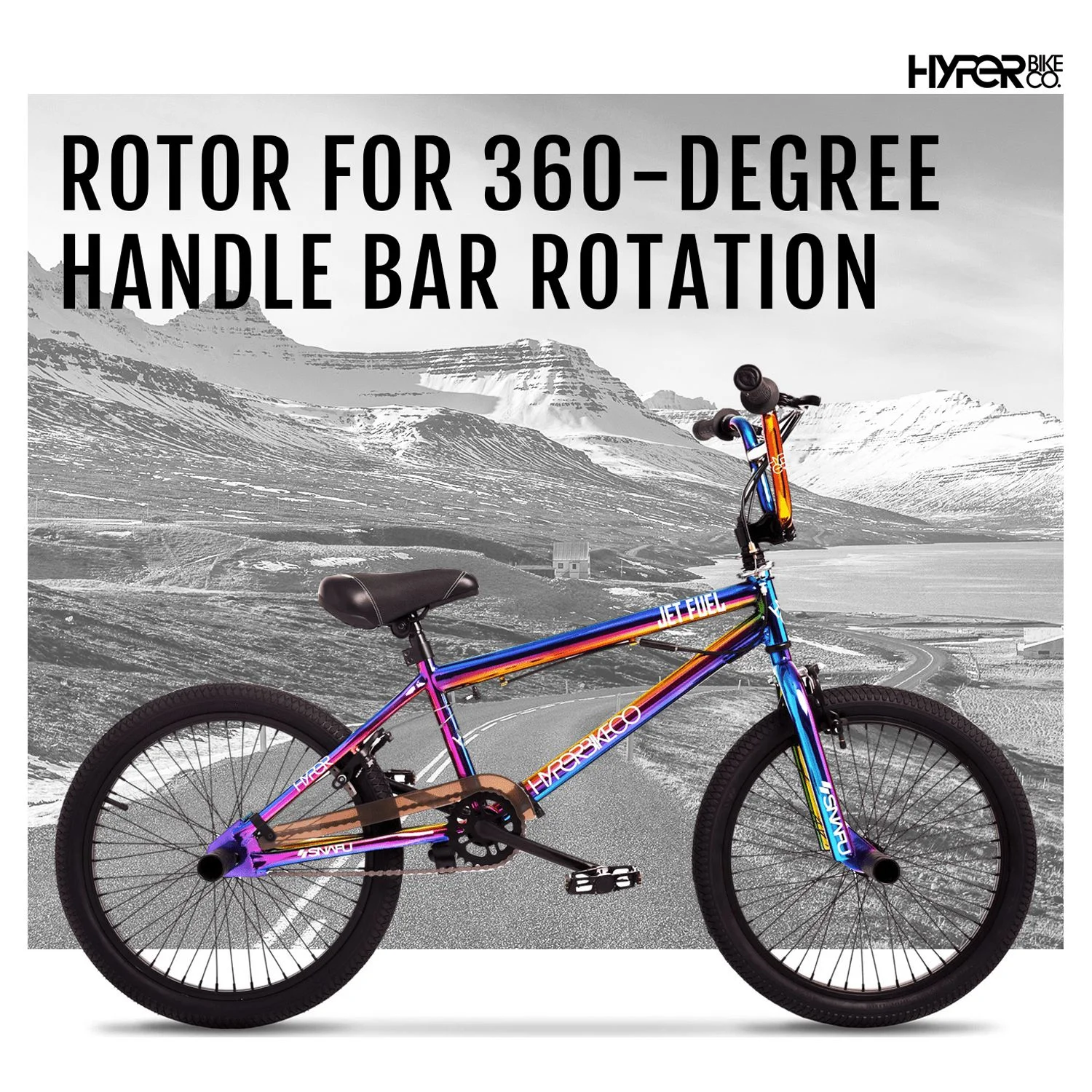 Hyper Bicycles 20 Jet Fuel BMX Bike for kids, Recommended Ages 8 to 13 Years Old