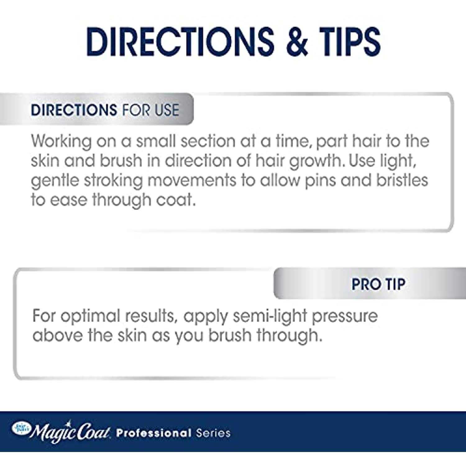 Four Paws Magic Coat Professional Series Self-Cleaning Slicker Brush