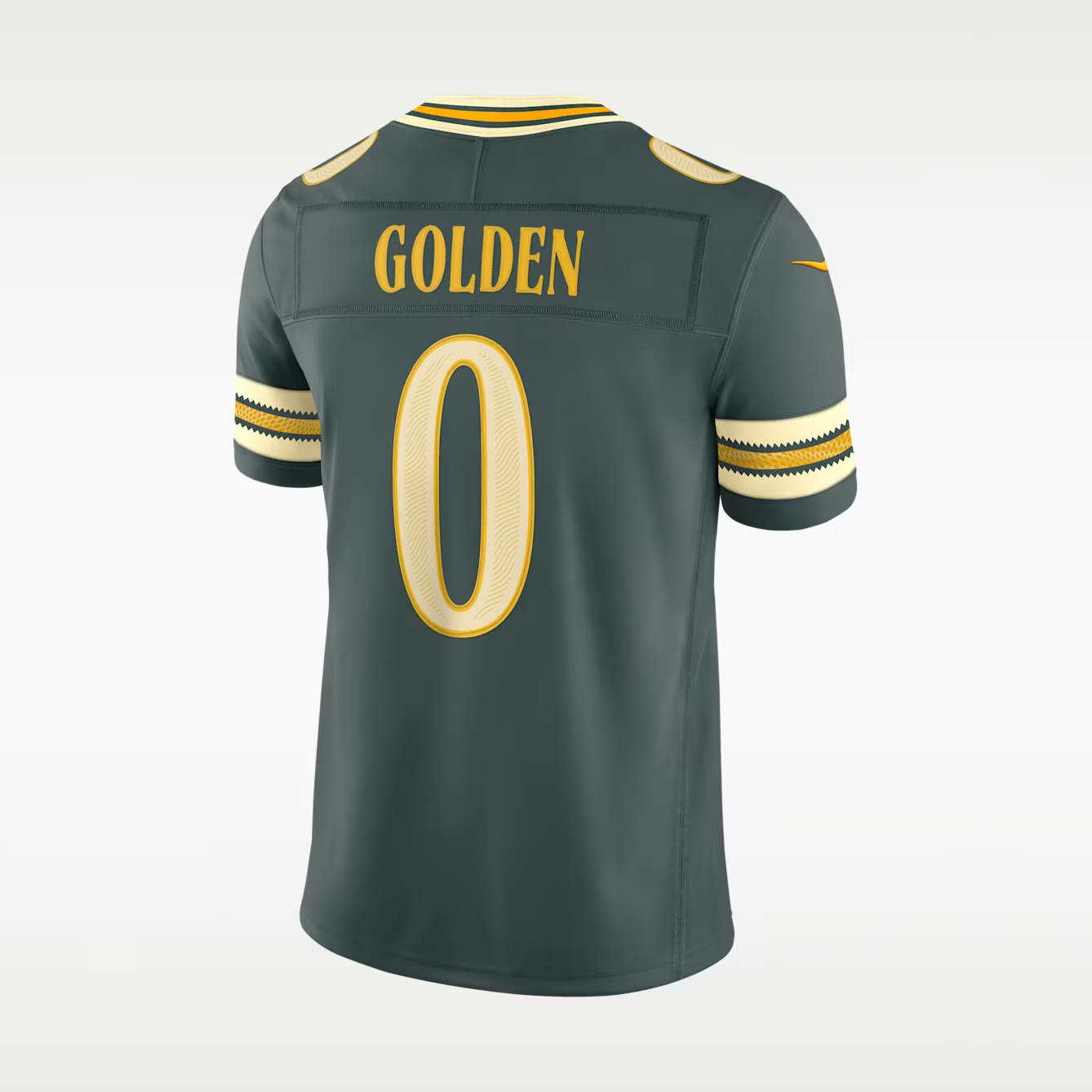 Men's Matthew Golden Green Bay Packers Rivalries Collection Vapor F.U.S.E. Stitched Limited Jersey