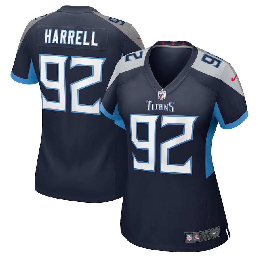 Women's Tennessee Titans Jaylen Harrell Nike Navy Alternate Game Jersey