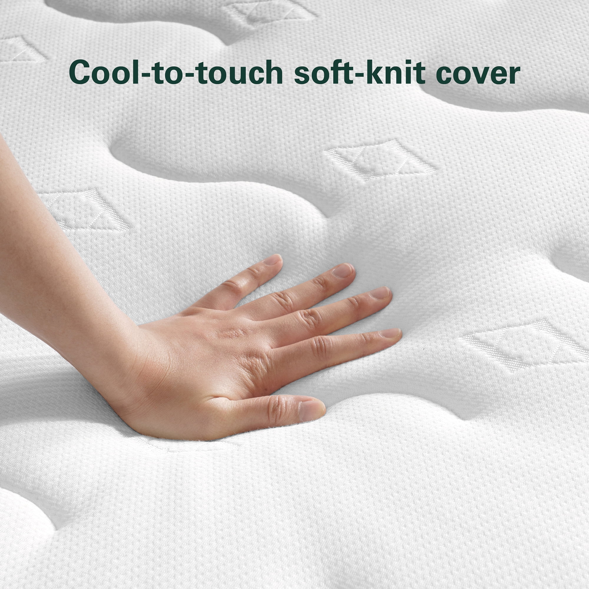 The Allswell 10 Hybrid Mattress in a Box with Gel Memory Foam, Adult, Queen