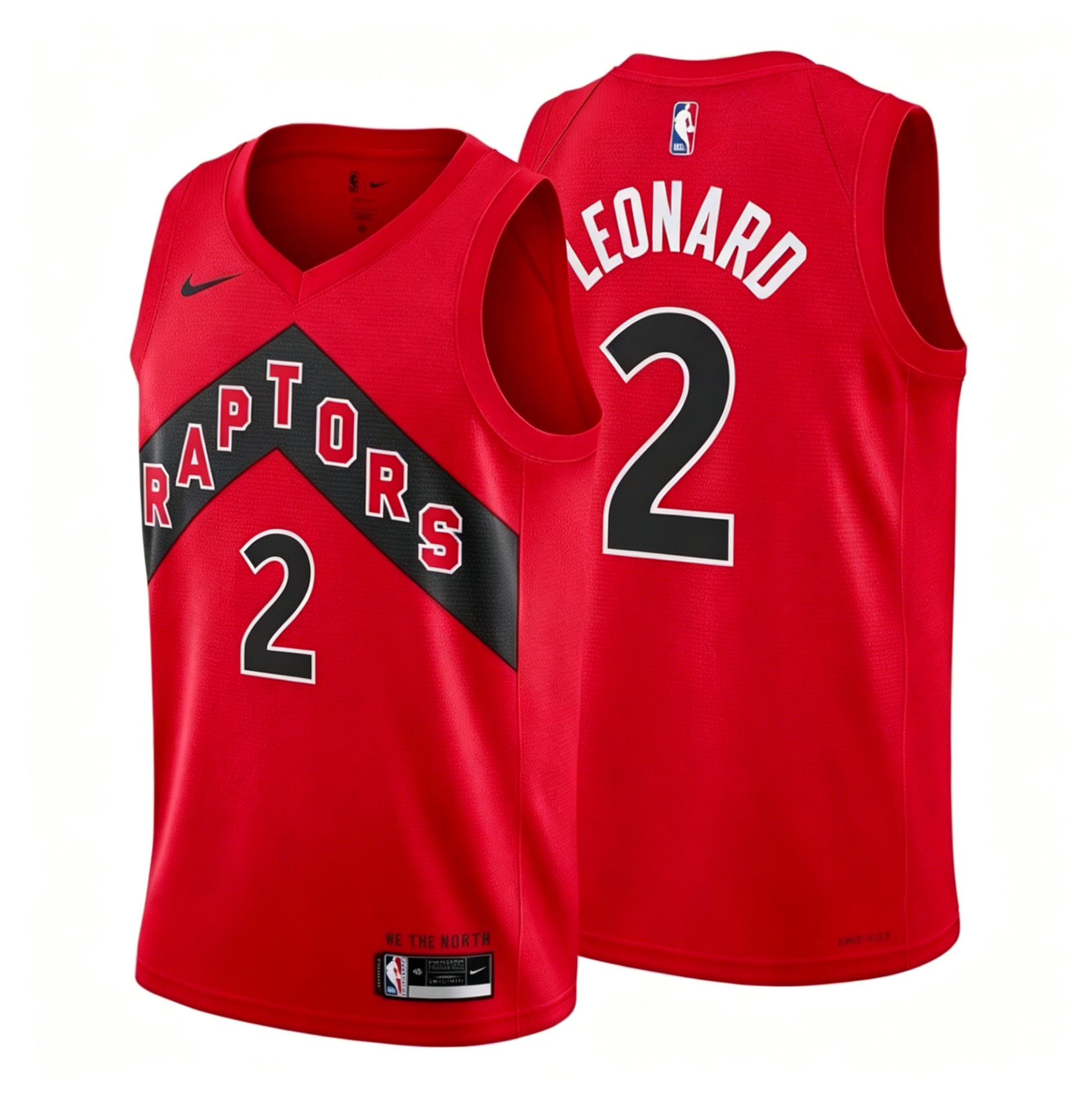Men's Toronto Raptors Kawhi Leonard Fanatics Red Fast Break Player Jersey - Icon Edition