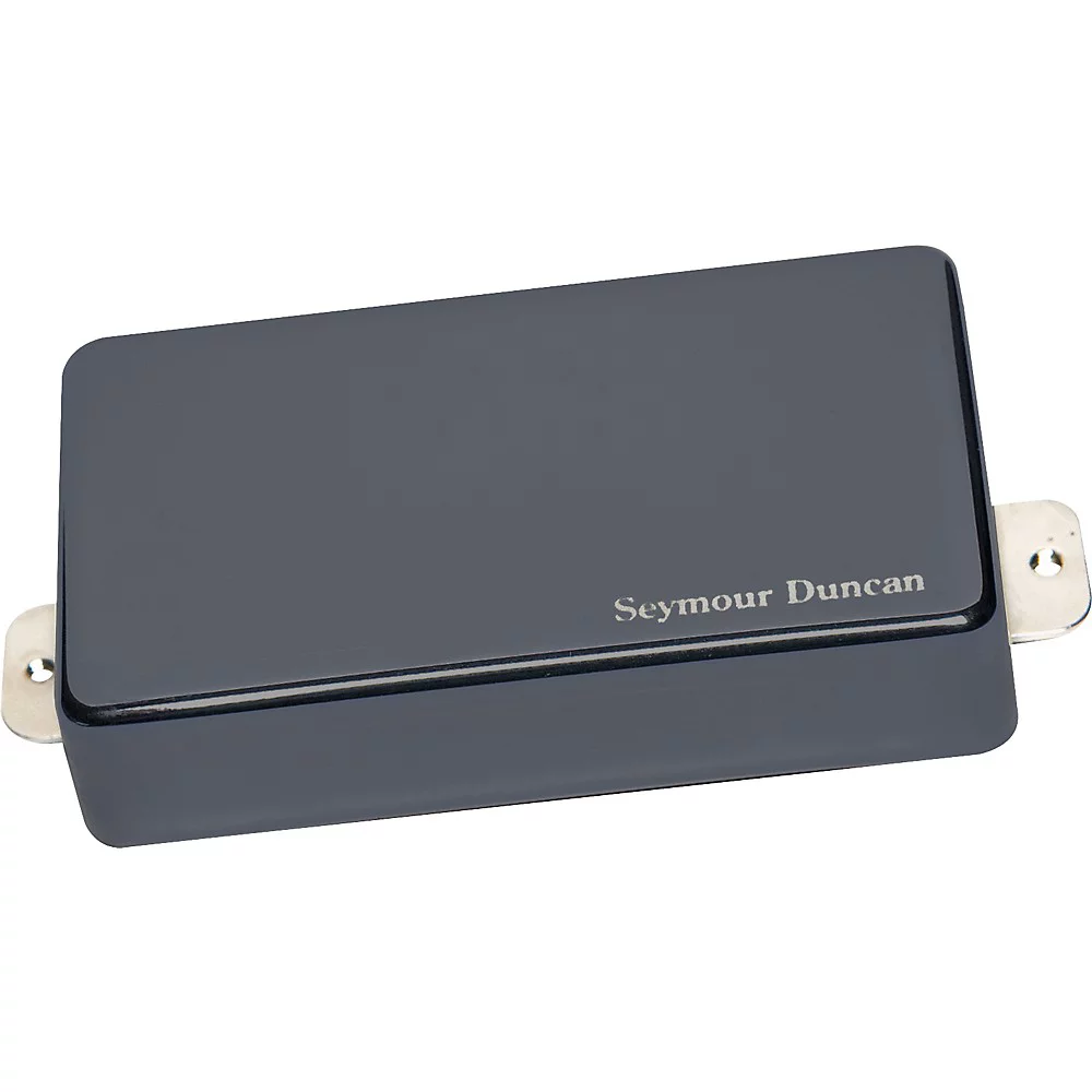 Seymour Duncan AHB-1 Blackouts Humbucker Set with Metal Covers Black Chrome - Curated Treasures Market