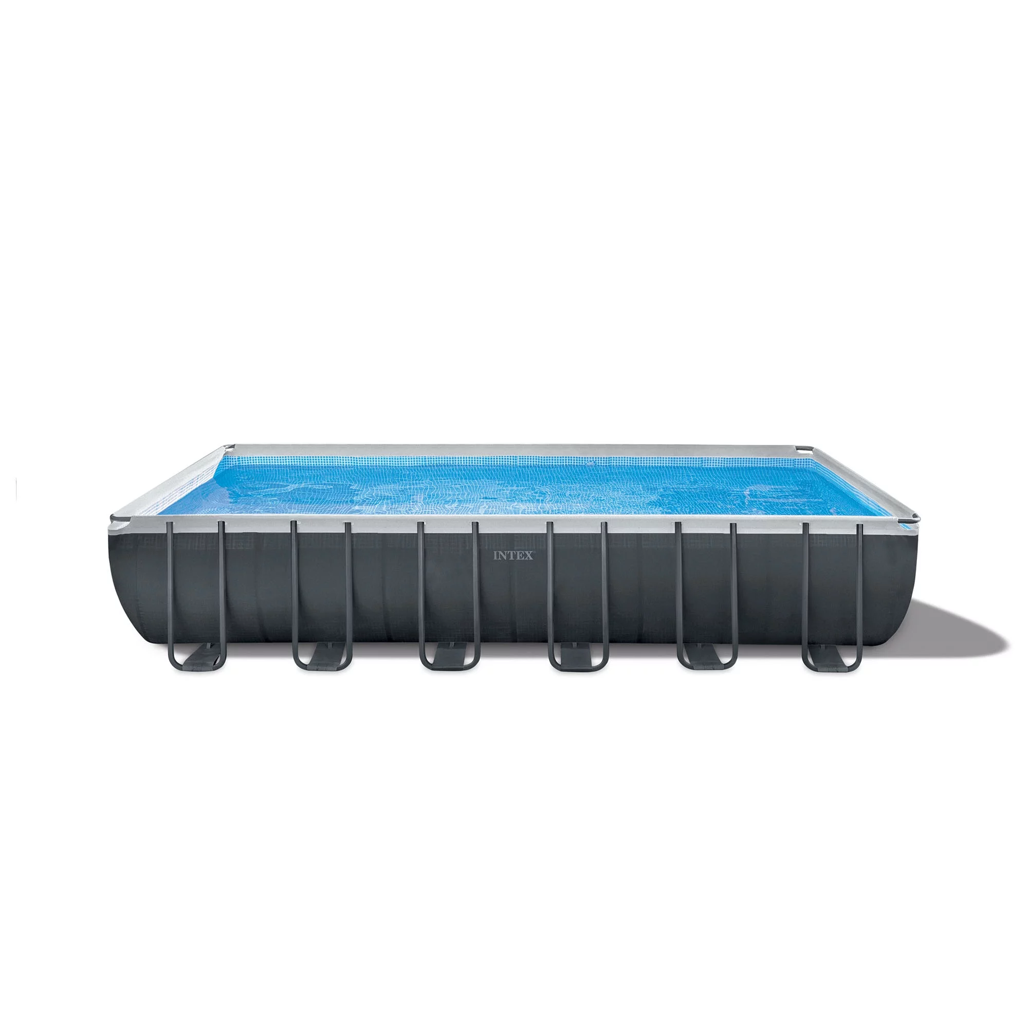 Intex Ultra Frame 12' x 24' Rectangle Metal Frame Above Ground Pool Package 26363EH
