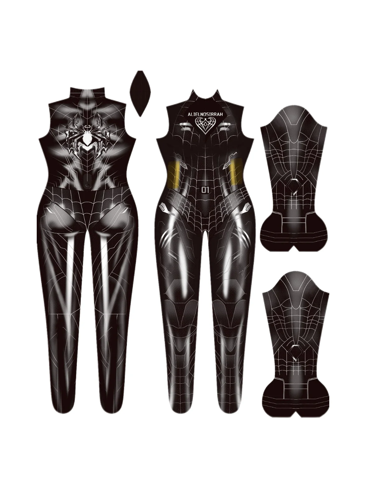 [🚀Upgraded Shipping]'Cyber Attack' Upgraded US Sized Stretchy Tight Costume Bodysuit