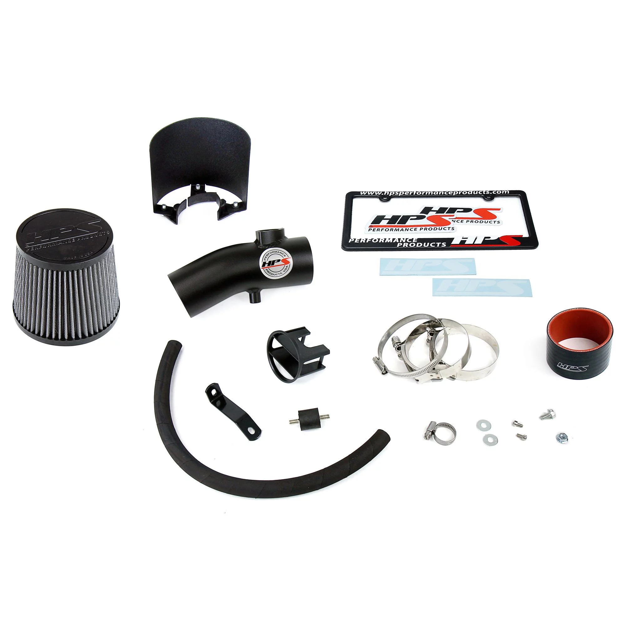 HPS Performance Black Shortram Air Intake for 12-13 Mazda Mazda3 2.0L Skyactiv - Curated Treasures Market