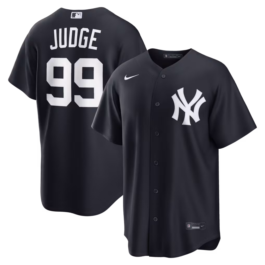 Men's New York Yankees Aaron Judge Nike Navy Alternate Replica Jersey