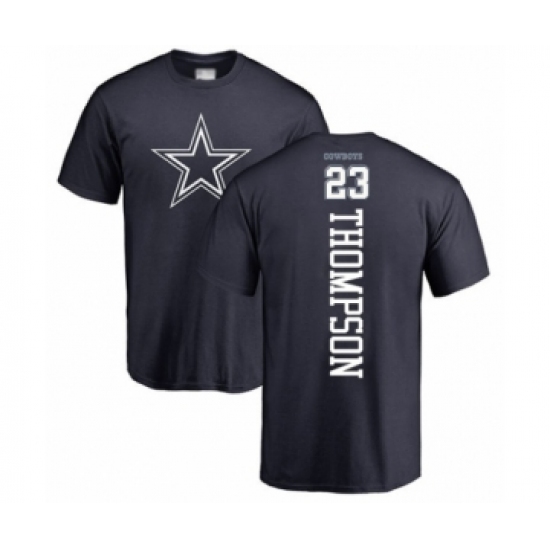 Football Dallas Cowboys #23 Darian Thompson Navy Blue Backer T-Shirt
