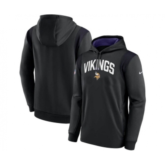 Men's New England Patriots Navy On The Ball Pullover Hoodie