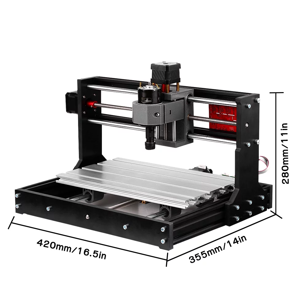 Engraving Machine,Version Diy 300 * 180x40mm Wood Router With Diycnc 30 * Er11 And 5mm With Er11 And 30*18 And 5mm Rod With Offline With Area 300 * 3 Pcb * 18 - Curated Treasures Market