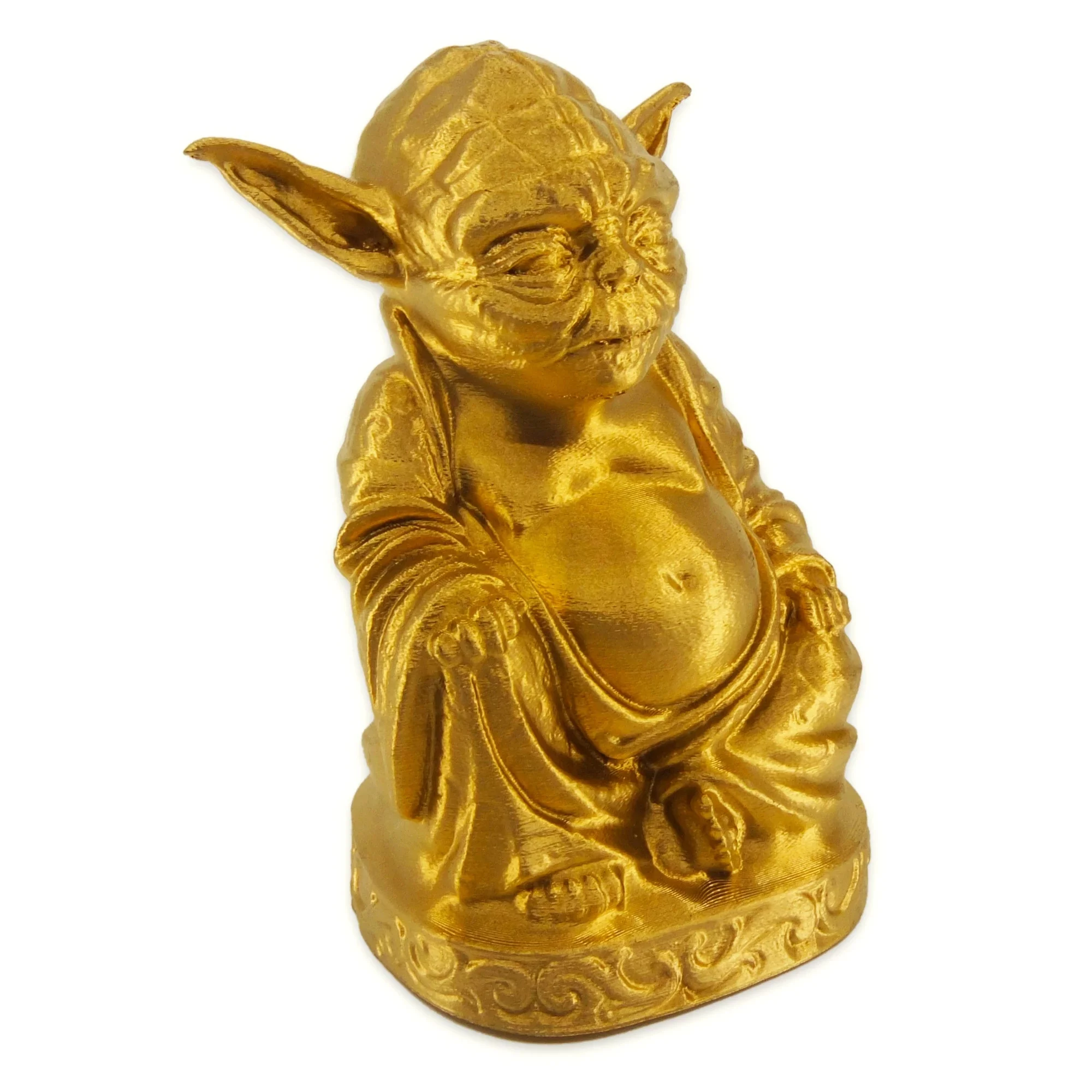 Yoda Buddha | Brilliant Gold - Curated Treasures Market