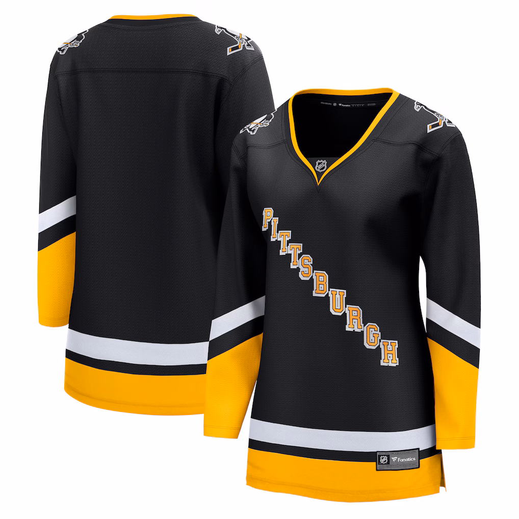 Women's Pittsburgh Penguins Fanatics Black Alternate Breakaway Jersey