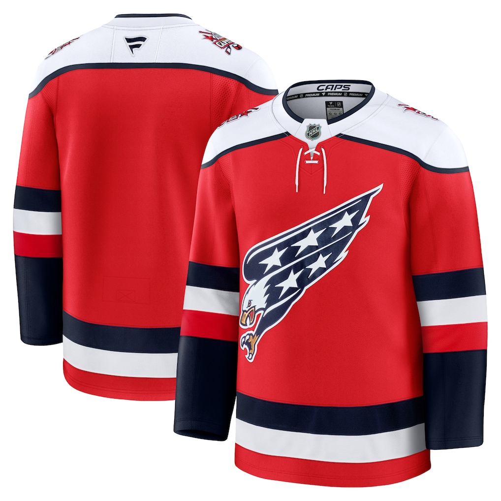 Men's Washington Capitals Fanatics Red Alternate Premium Jersey