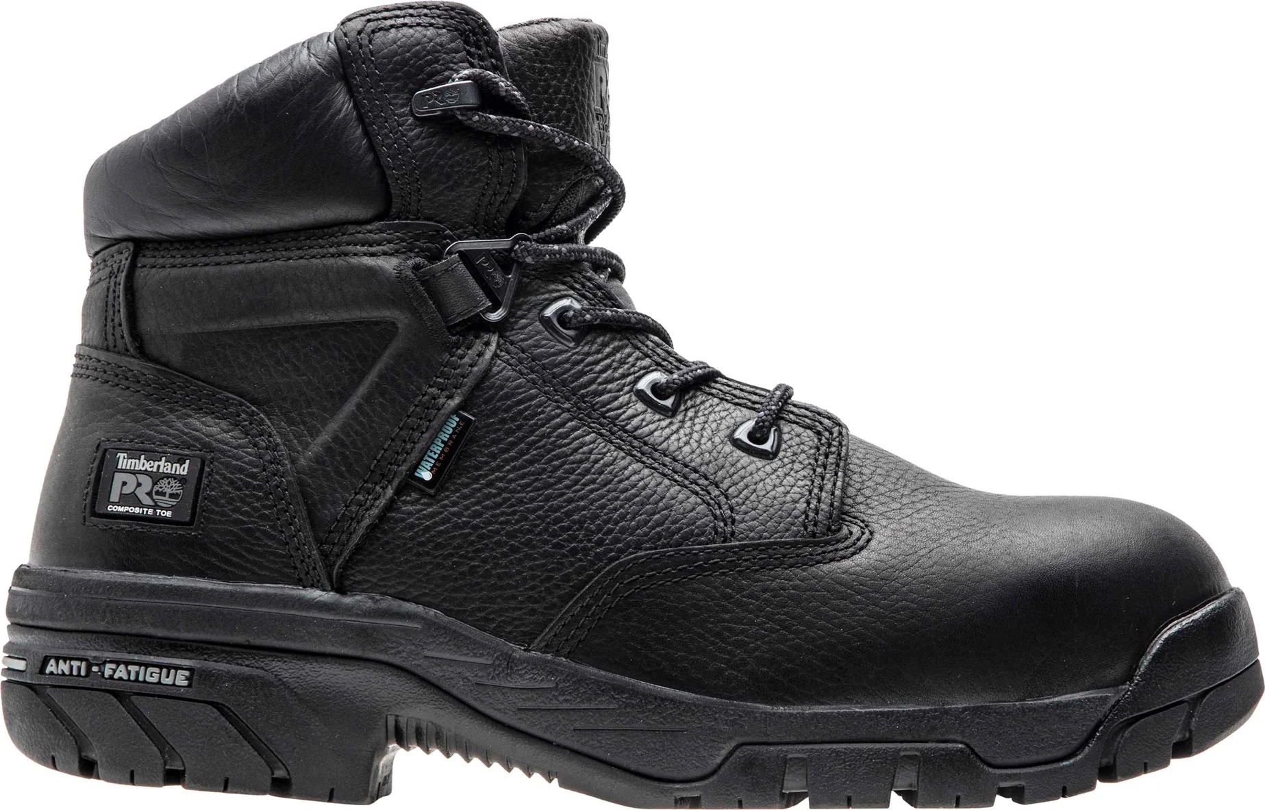 Timberland PRO  Helix, Men's, Black, Comp Toe, EH, WP, 6 Inch Boot  (11.0 M) - Curated Treasures Market