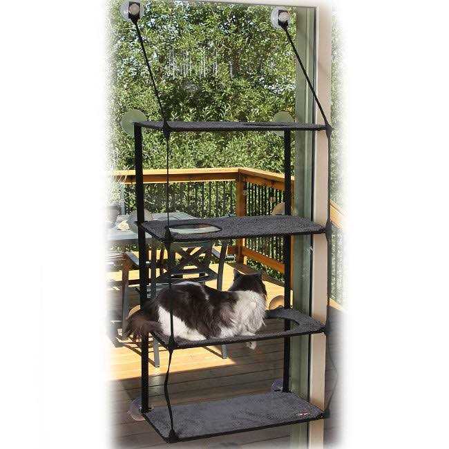 K&H Pet Products EZ Mount Window Kitty Sill Stack