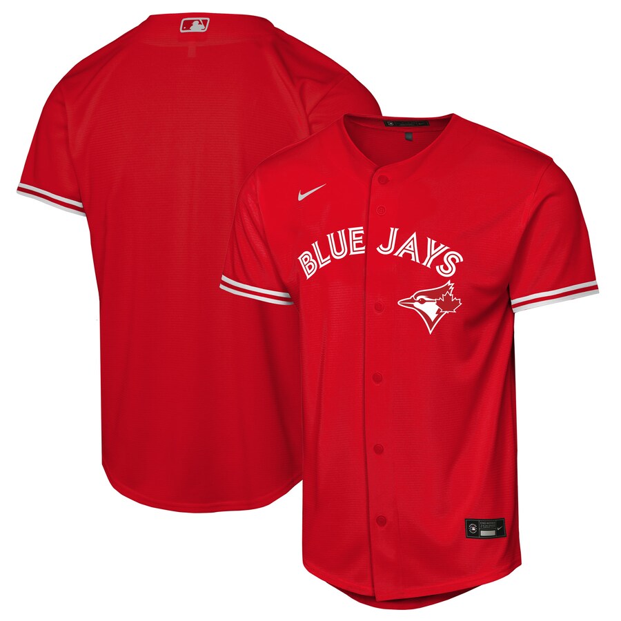 Youth Toronto Blue Jays Nike Red Canada Day Replica Jersey