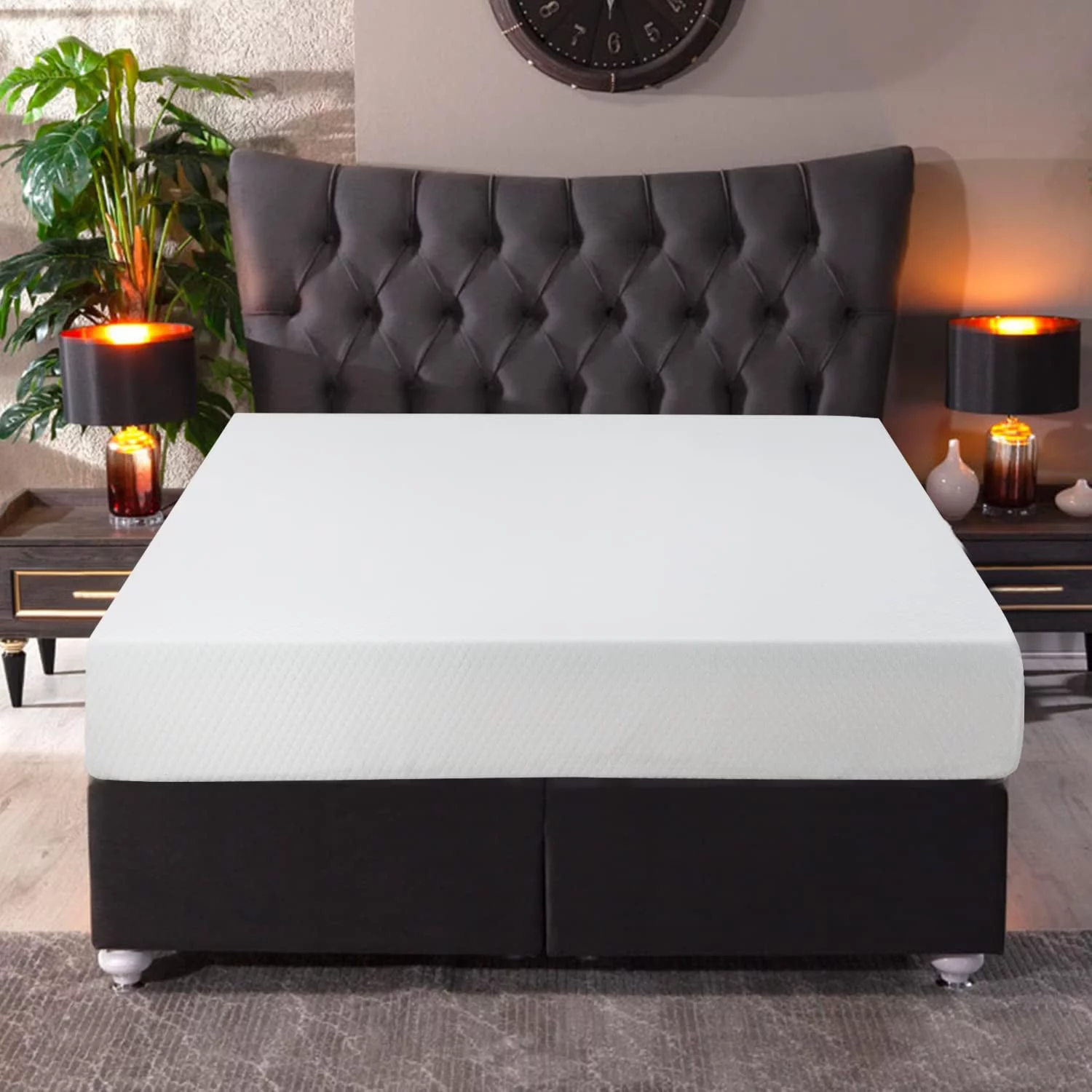 FDW King Mattress 6 inch Gel Memory Foam Mattress Queen Mattresses Medium Firm Mattresses