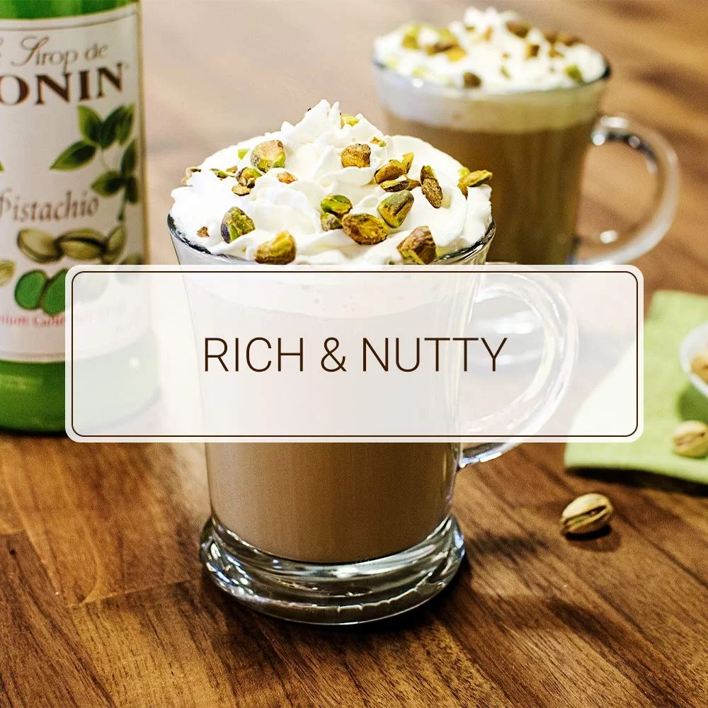 Monin 750 ml Glass Bottle Pistachio - Curated Treasures Market