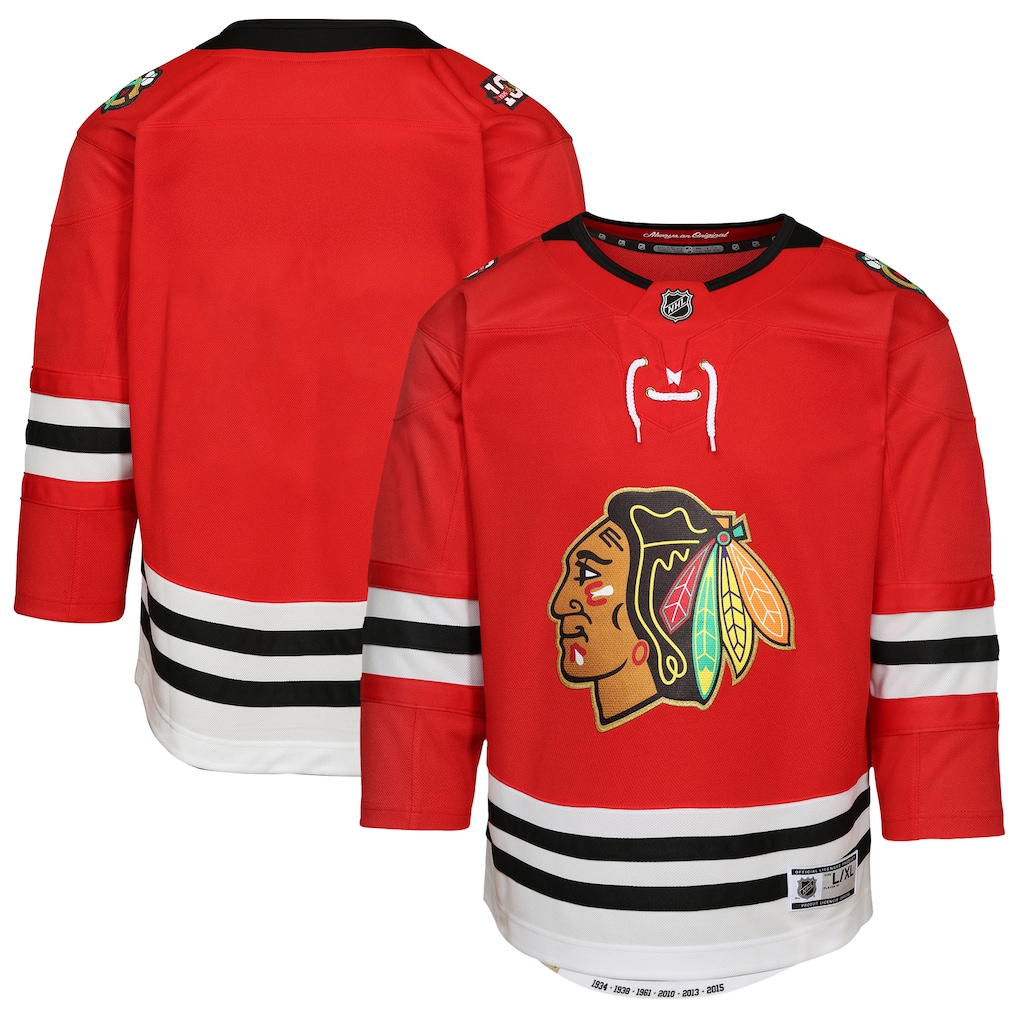 Youth Chicago Blackhawks Red Centennial Premier Jersey
