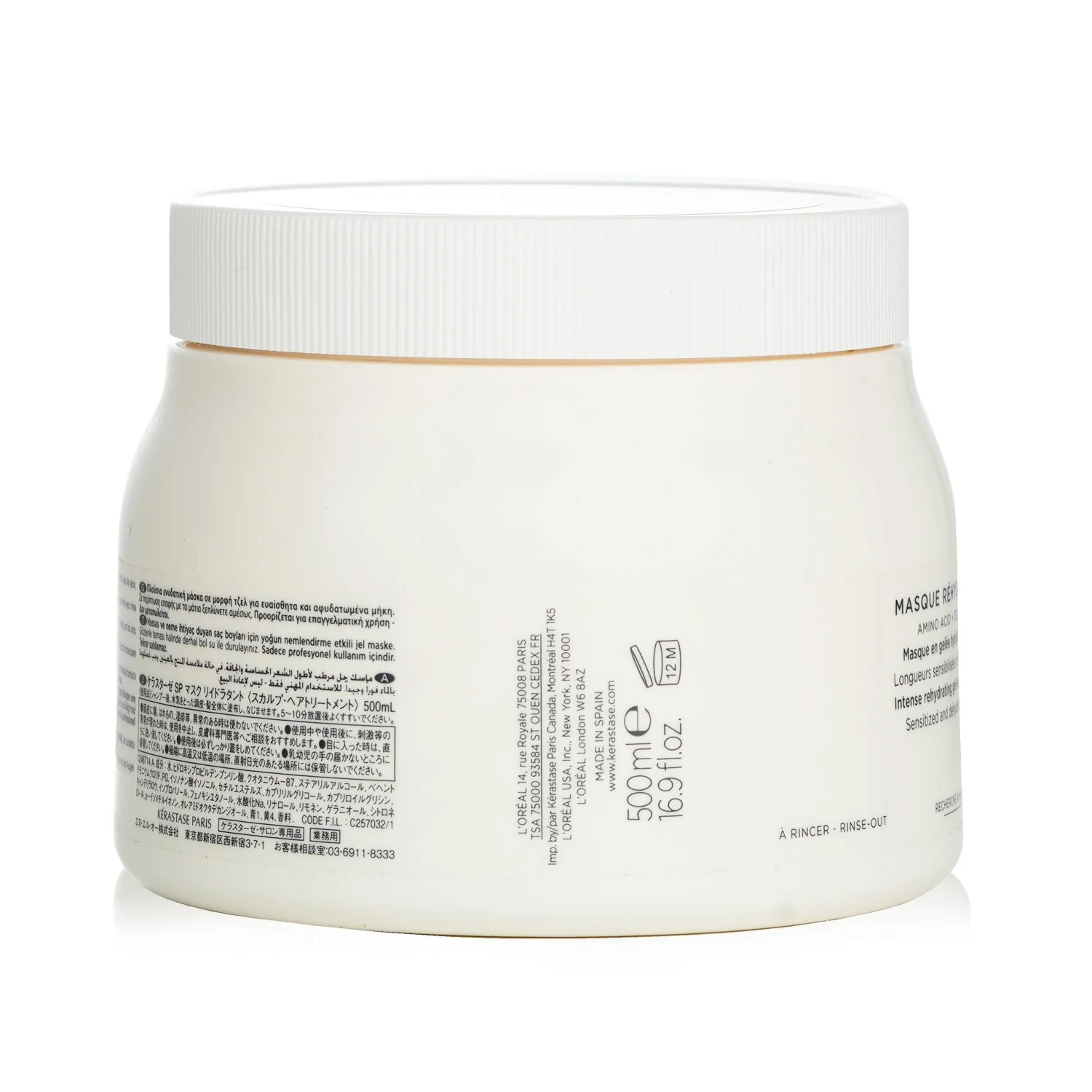 Kerastase Specifique Masque Rehydratant (For Sensitized and Dehydrated Lengths)  500ml/16.9oz
