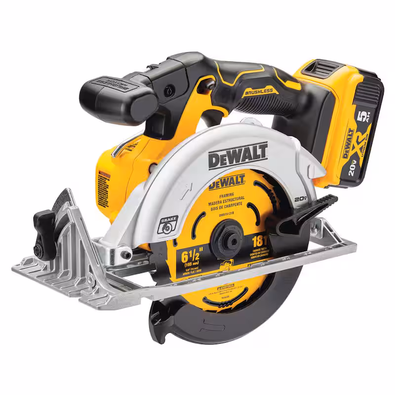 20V MAX Lithium-Ion Cordless 6-1/2 in. Circular Saw (Tool Only)