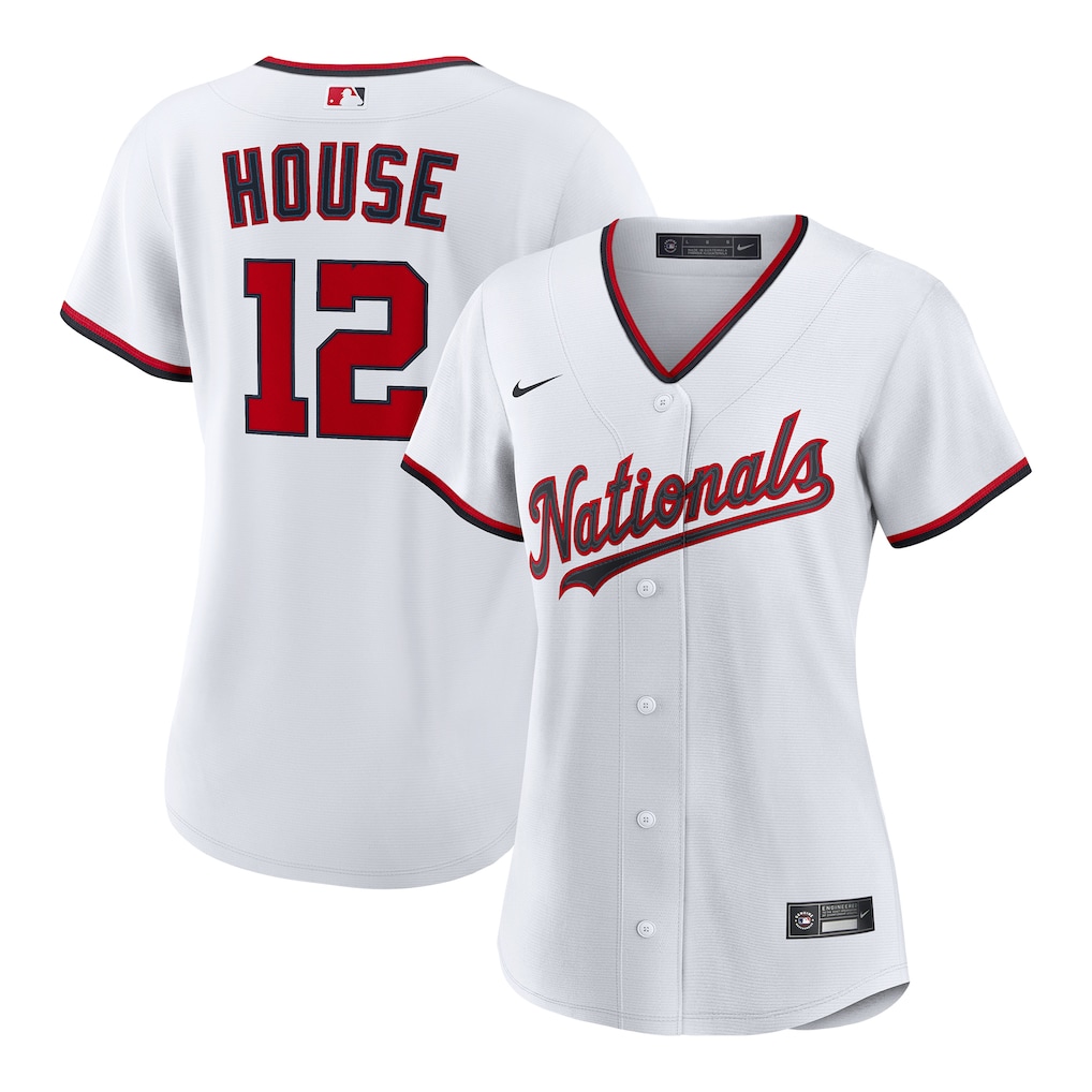 Women's Washington Nationals Brady House Nike White Home Replica Jersey