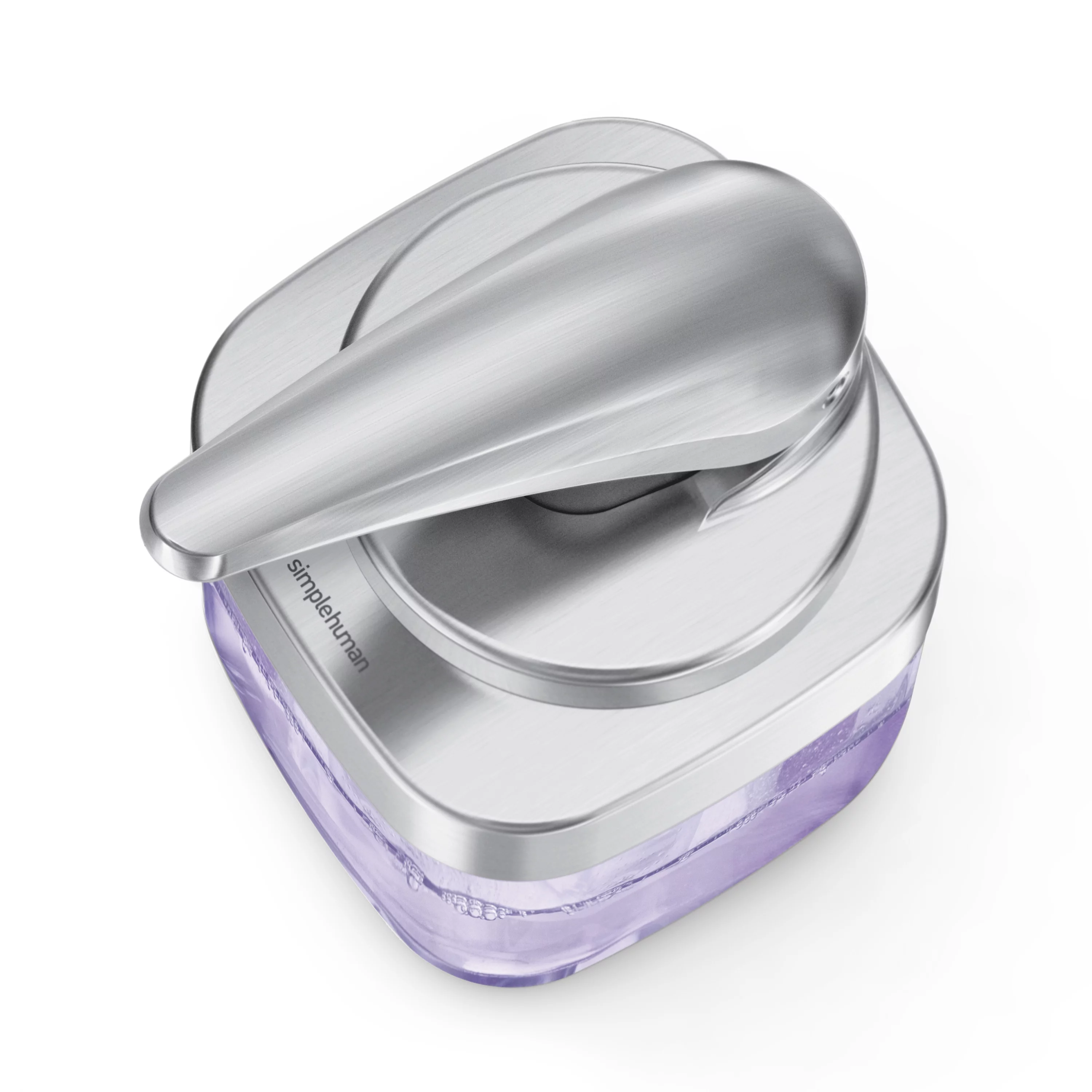 simplehuman 15 Fl. Oz. Square Push Soap Dispenser - Curated Treasures Market