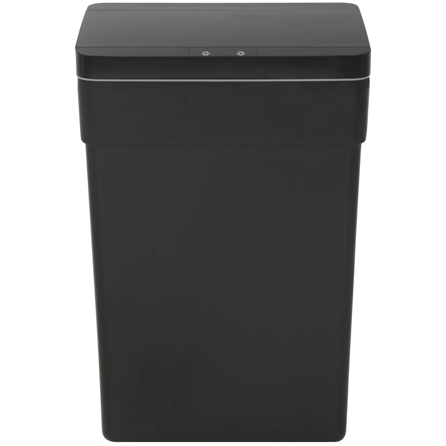 13 Gallon Trash Can Plastic Kitchen Trash Can Automatic Touch Free High-Capacity Garbage Can With Lid For Bedroom Bathroom Home Office 50 Liter,Black - Curated Treasures Market
