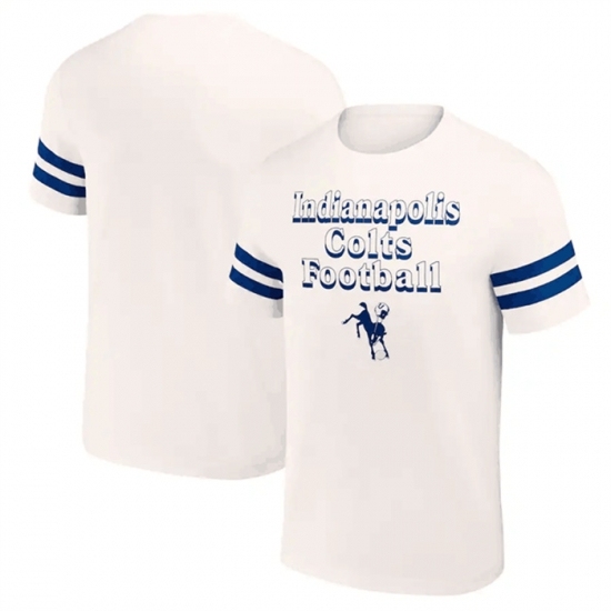Men's Indianapolis Colts Cream X Darius Rucker Collection Vintage T Shirt