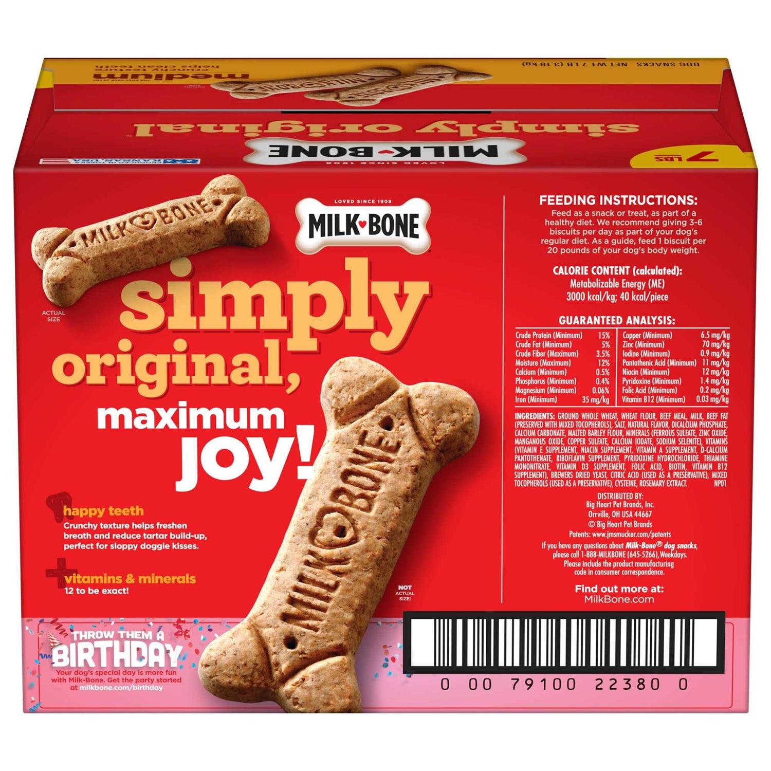 Milk-Bone Simply Original Dog Biscuits