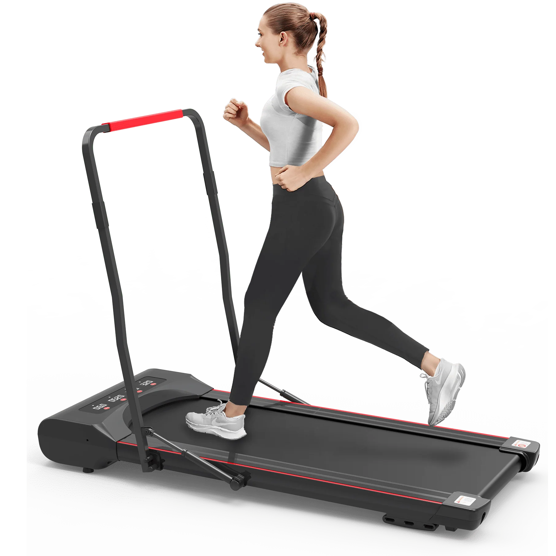 Clearance! Under Desk Treadmill 2 in 1 Walking Machine, Portable, Folding, Electric, Motorized, Walking and Jogging Machine with Remote Control for Home and Office Workout