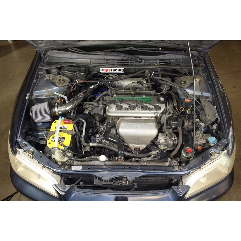 HPS Performance Black Shortram Air Intake for 98-02 Honda Accord 2.3L DX EX LX VP SE - Curated Treasures Market