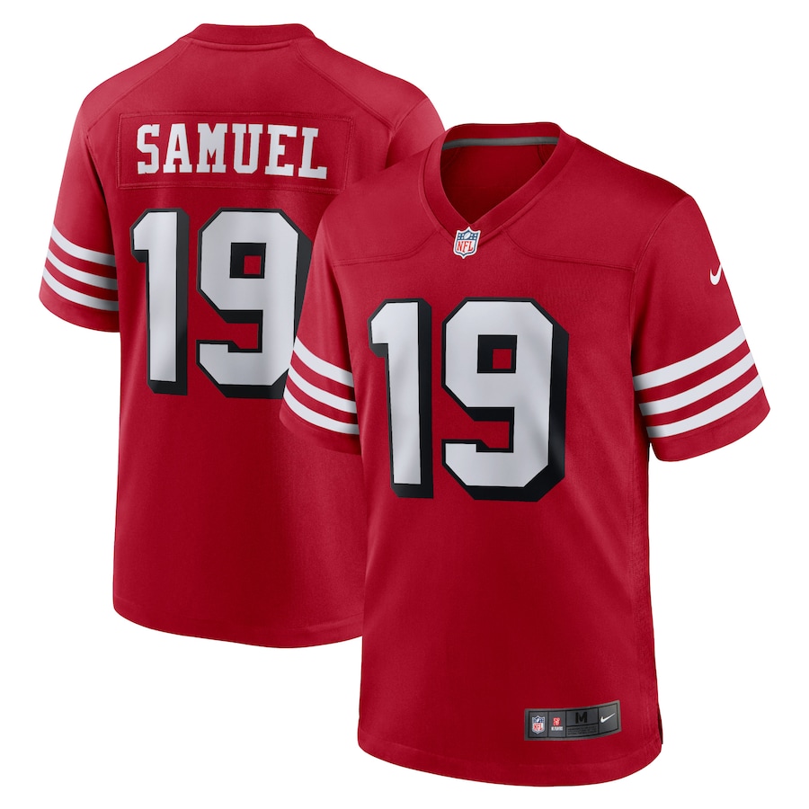 Men's San Francisco 49ers Deebo Samuel Sr Nike Red Alternate Game Jersey
