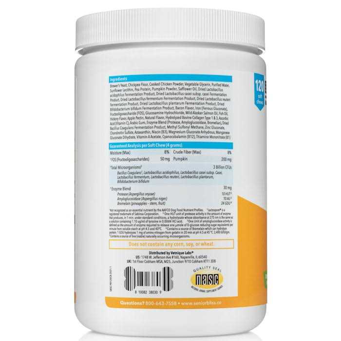 Seniorbliss Supplement for Senior Dogs