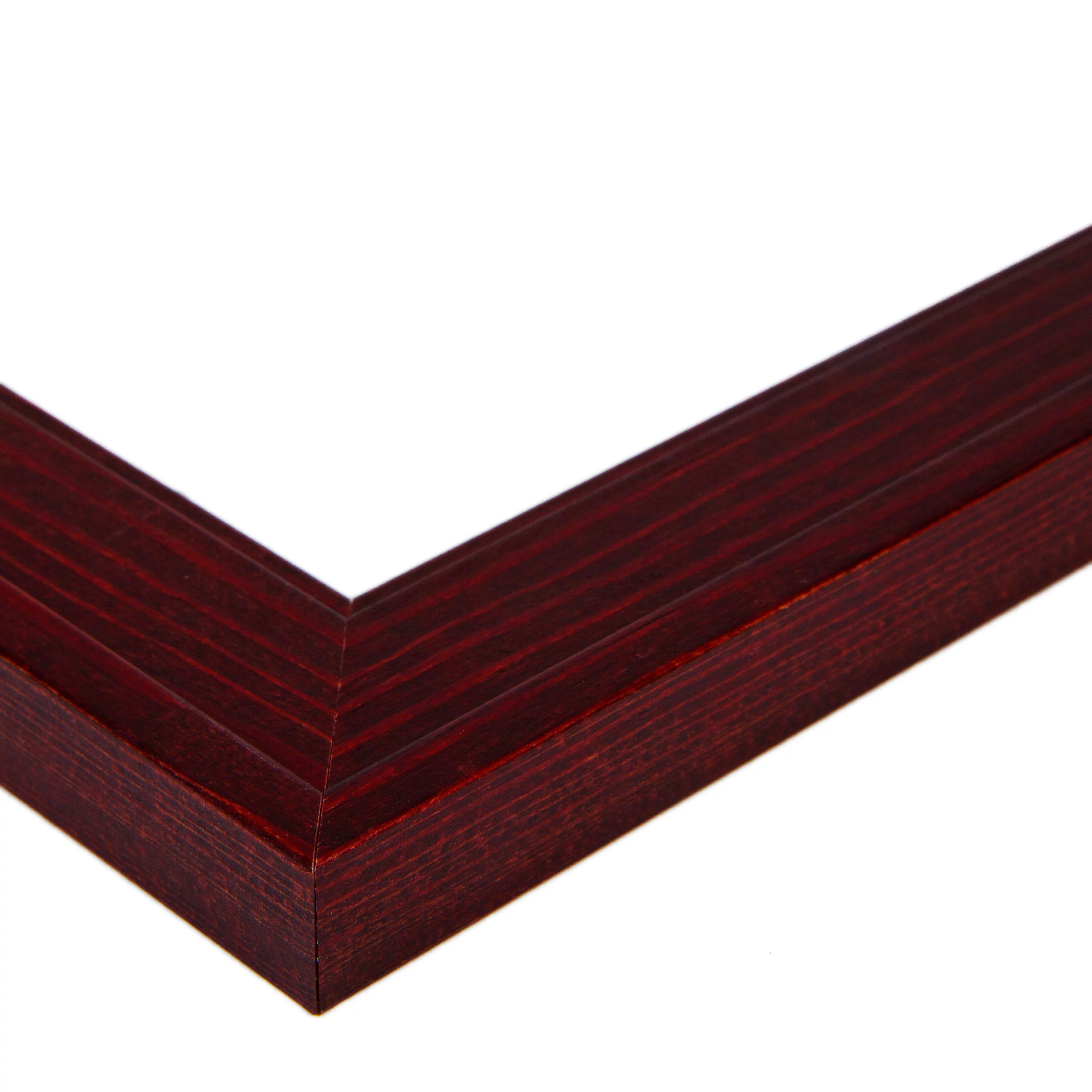 ArtToFrames 10x20 Inch Windsor Mahogany Picture Frame, This Brown MDF Poster Frame is Great for Your Art or Photos, Comes with Regular Glass (4684) - Curated Treasures Market