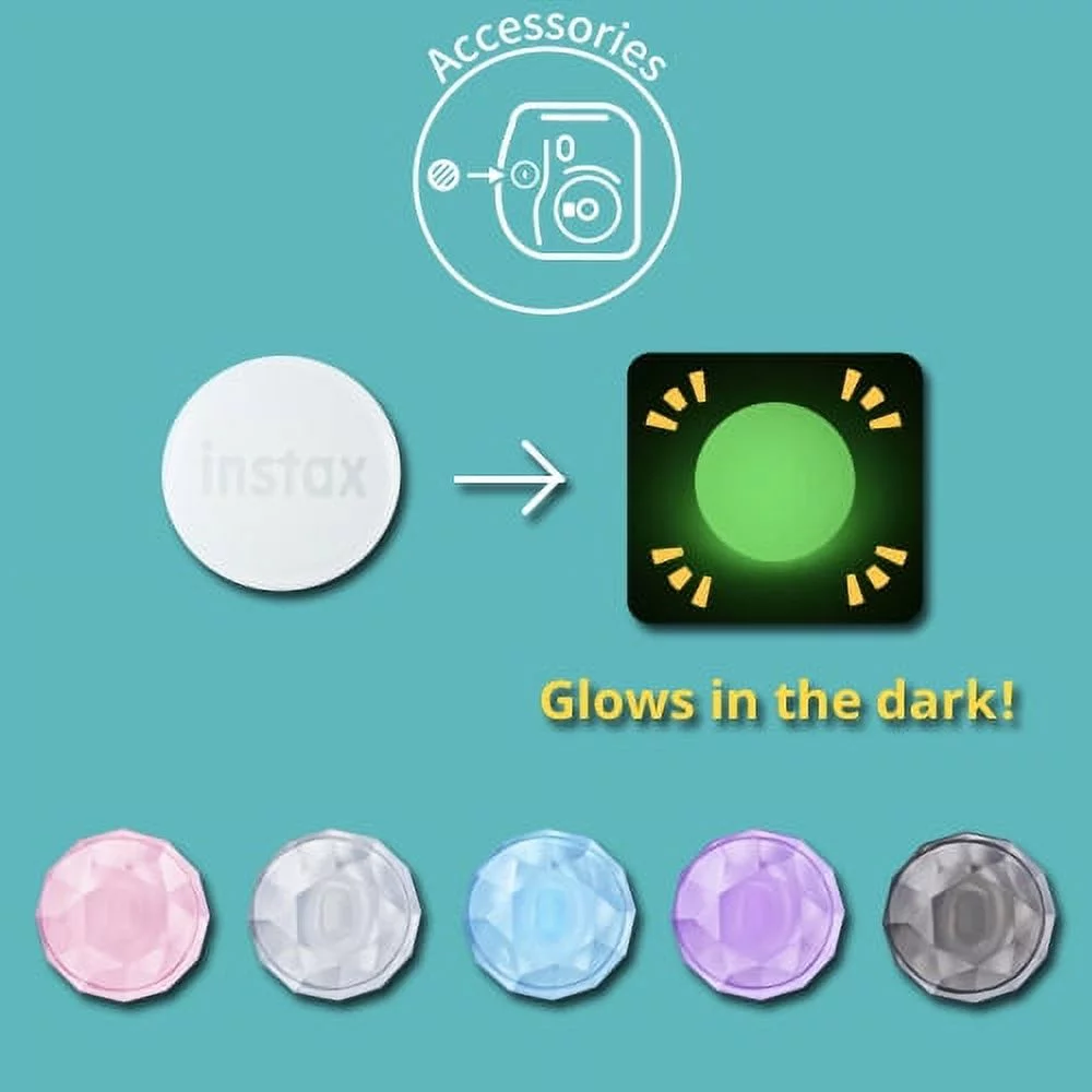 Fujifilm Instax Mini 11 Instant Fuji Film Camera Blush Pink + 40 Film Deluxe Bundle - Curated Treasures Market