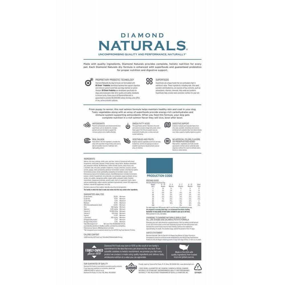 Diamond Naturals Skin & Coat Formula All Life Stages Dry Dog Food