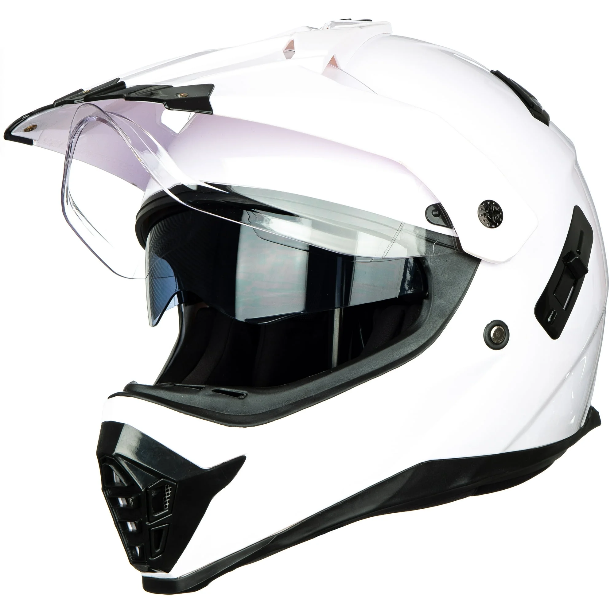 Sport Motorcycle Motocross ATV Dirt Bike Off Road Full Face Helmet Dual Visor - Curated Treasures Market