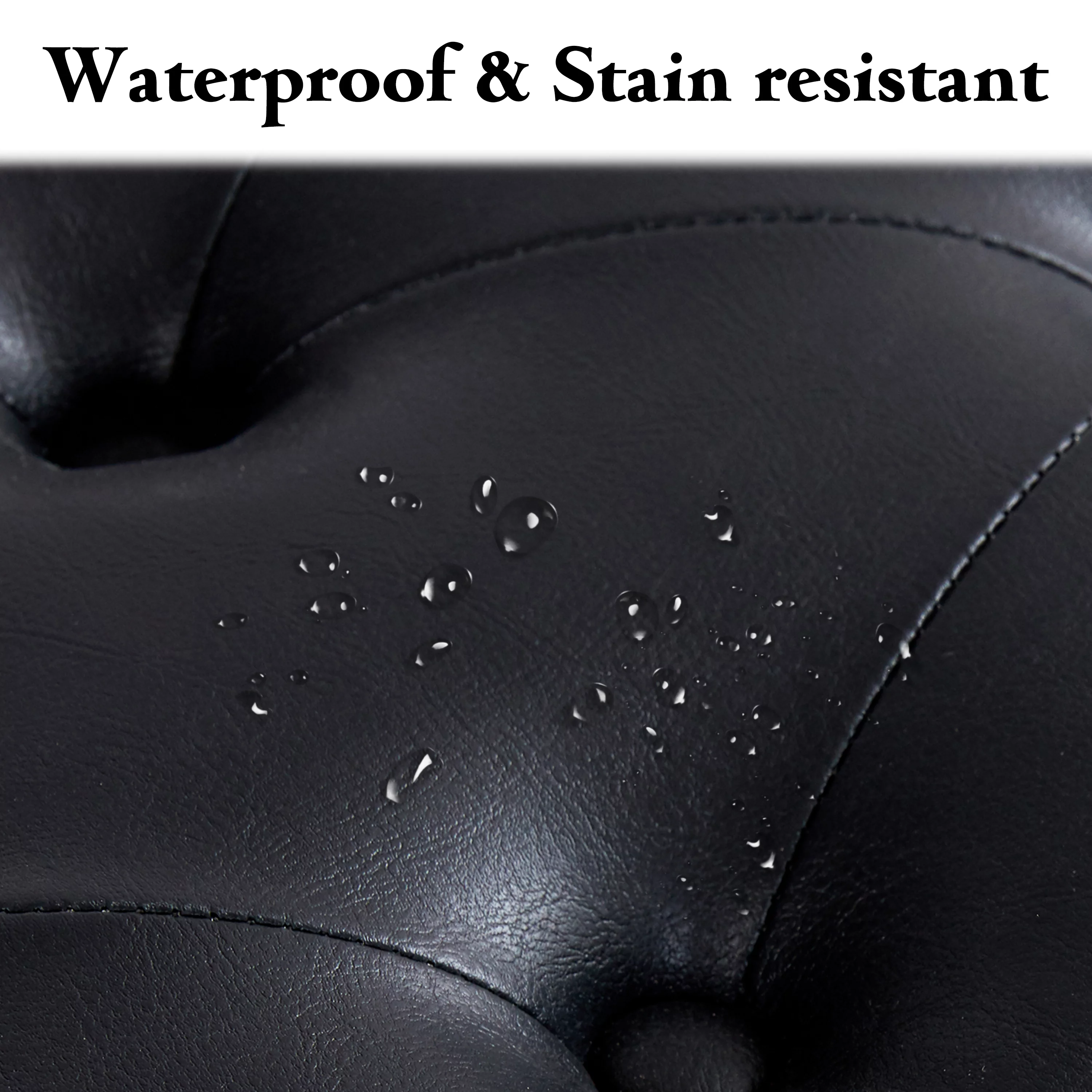 HUIMO Bedroom Bench End of Bed, Upholstered Dining Bench for Kitchen, Button-Tufted Entryway Bench, Fabric Ottoman Bench for Living Room, Black - Curated Treasures Market