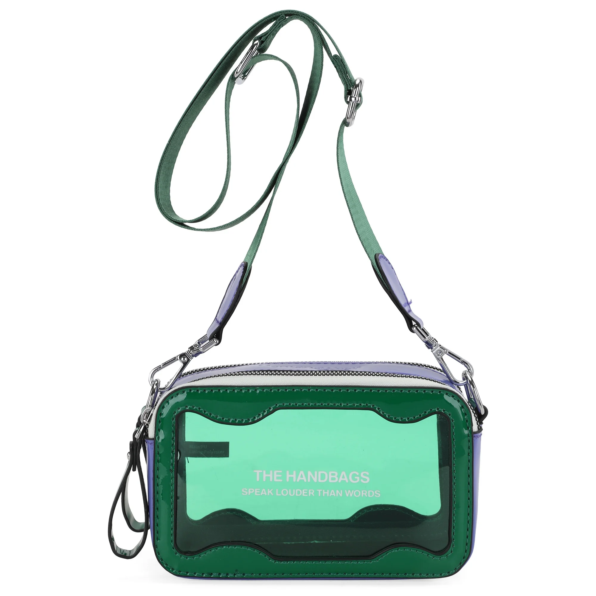 Montana West Clear Crossbody Bag Clear Stadium Bags for Women Shoulder Transparent Purse Cell Phone Bag - Curated Treasures Market