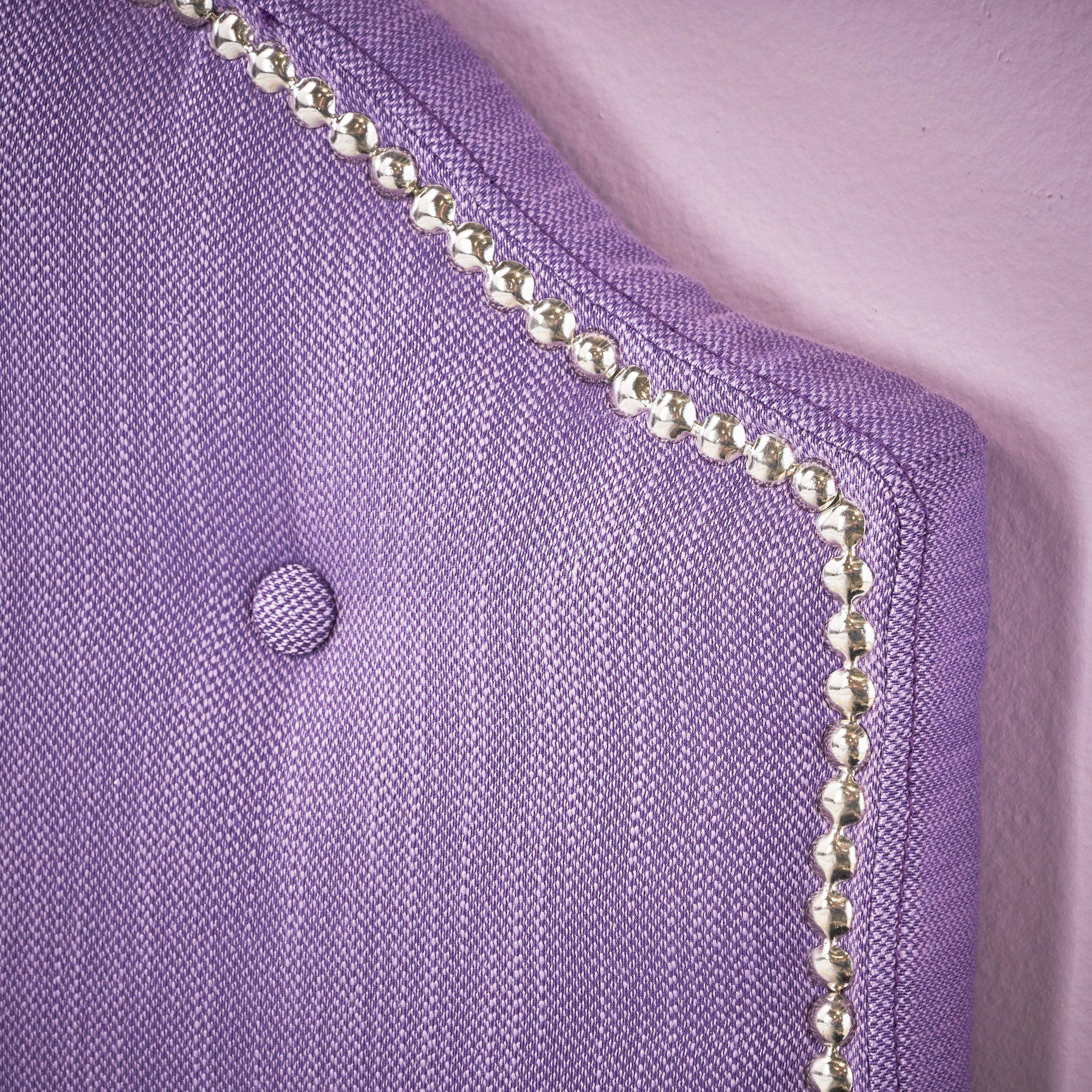 Naomi Fabric Kid's Twin Headbaord. Light Purple