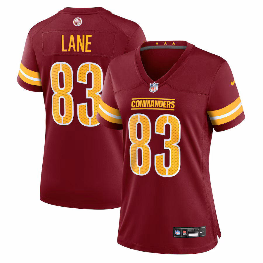 Women's Washington Commanders Jaylin Lane Nike Burgundy Team Game Jersey