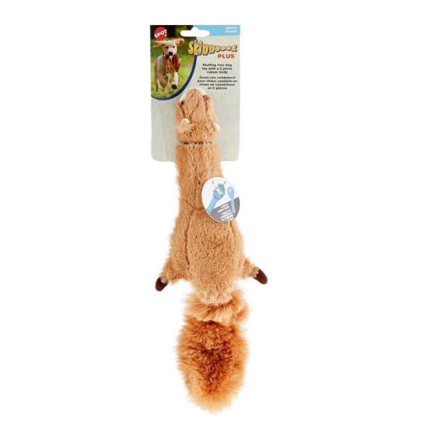 Skinneeez Dog Toy Plus Squirrel