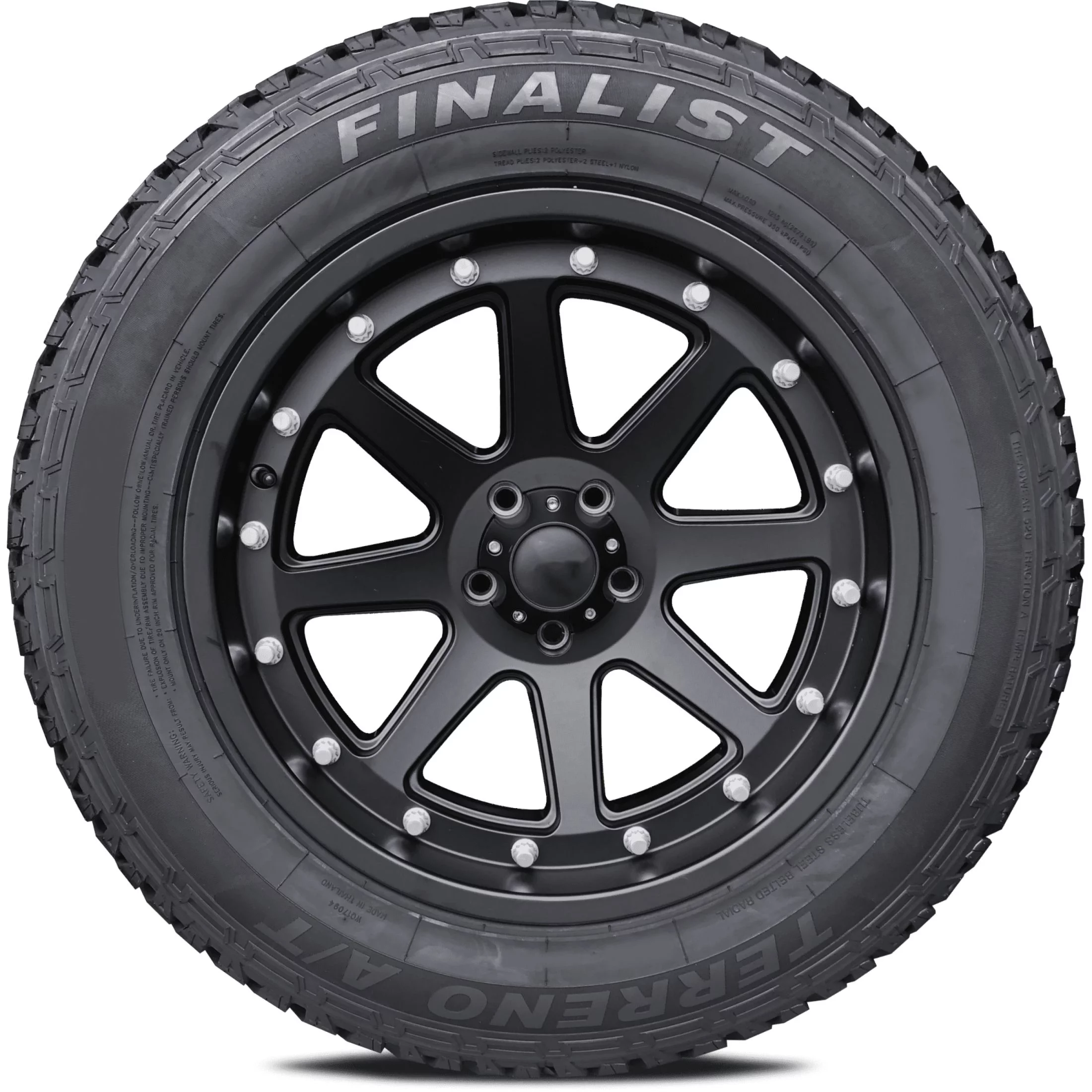 Finalist Terreno A/T 275/55R20 113T SUV Light Truck All Season All Terrain Tire 275/55/20 (Tire Only)