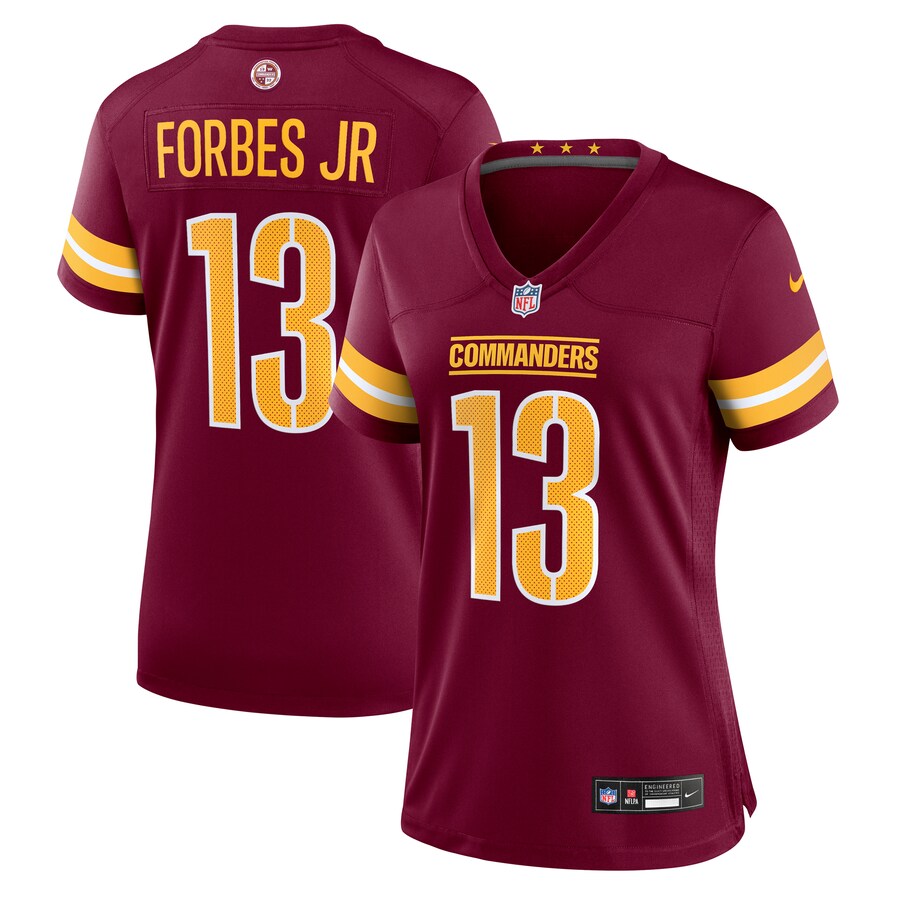 Women's Washington Commanders Emmanuel Forbes Jr. Nike Burgundy Team Game Jersey