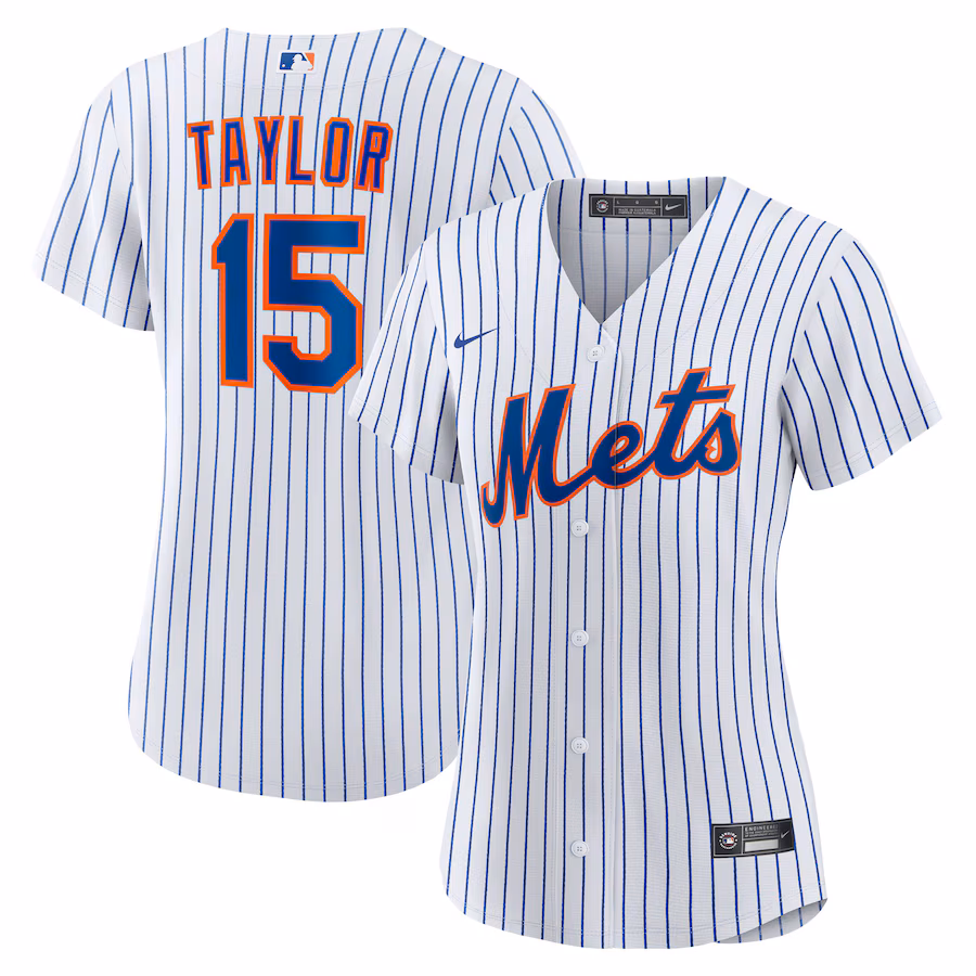Women's New York Mets Tyrone Taylor Nike White Home Replica Jersey