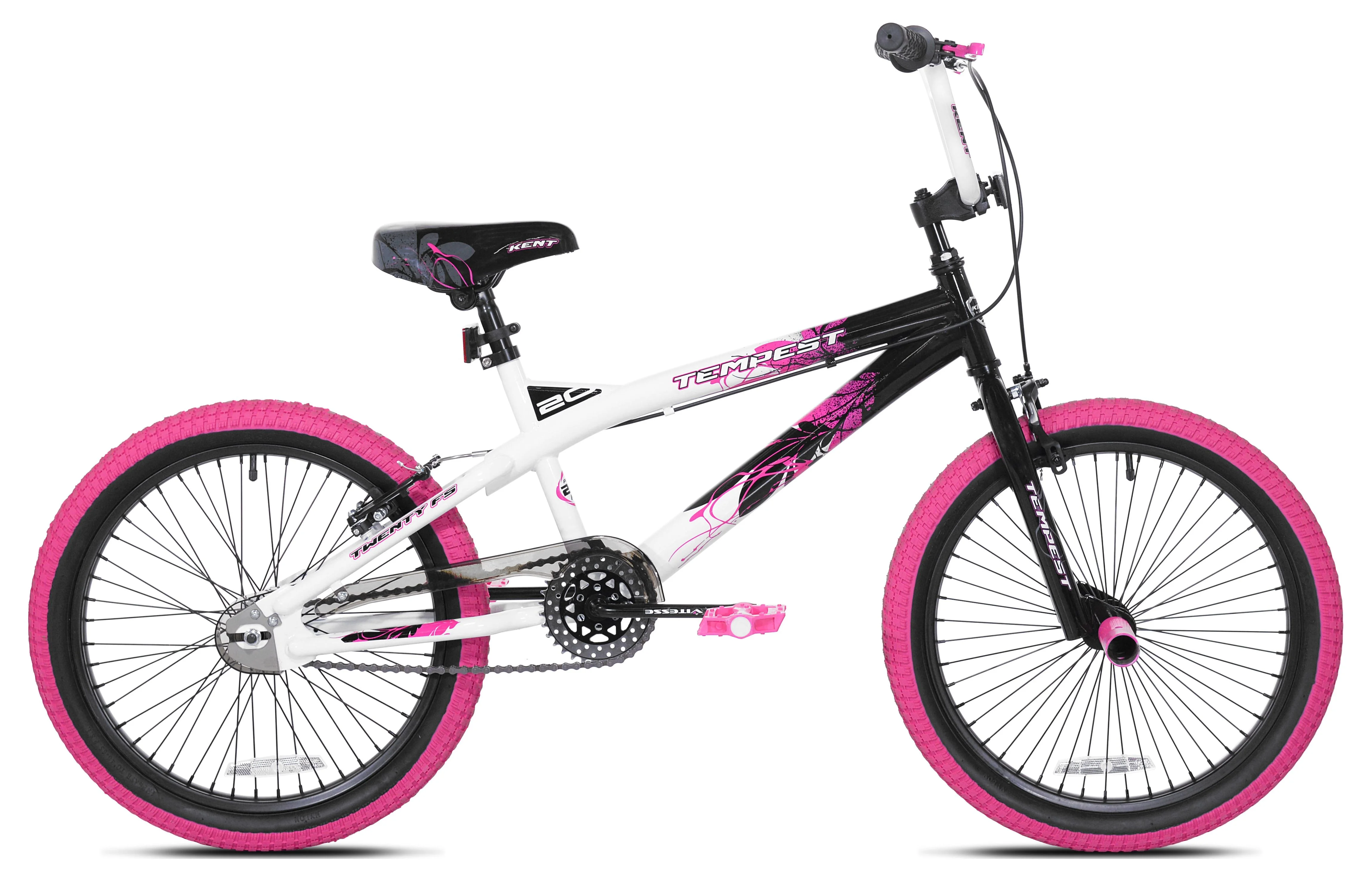 Kent 20 Tempest Girl's Bike, Pink/Black/White