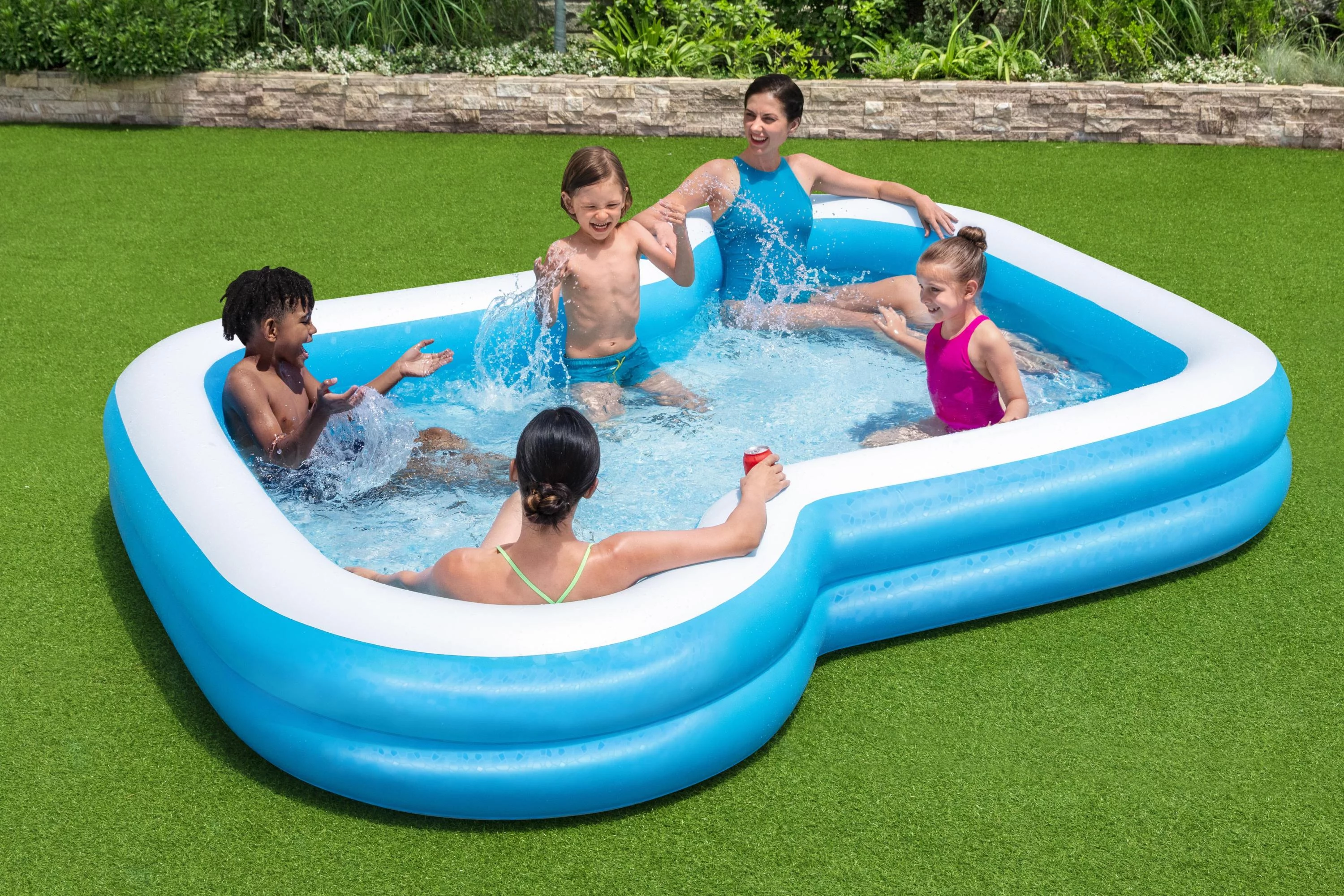 H2OGO! 10' x 9' x 18 Sunsational Inflatable Kiddie and Family Pool