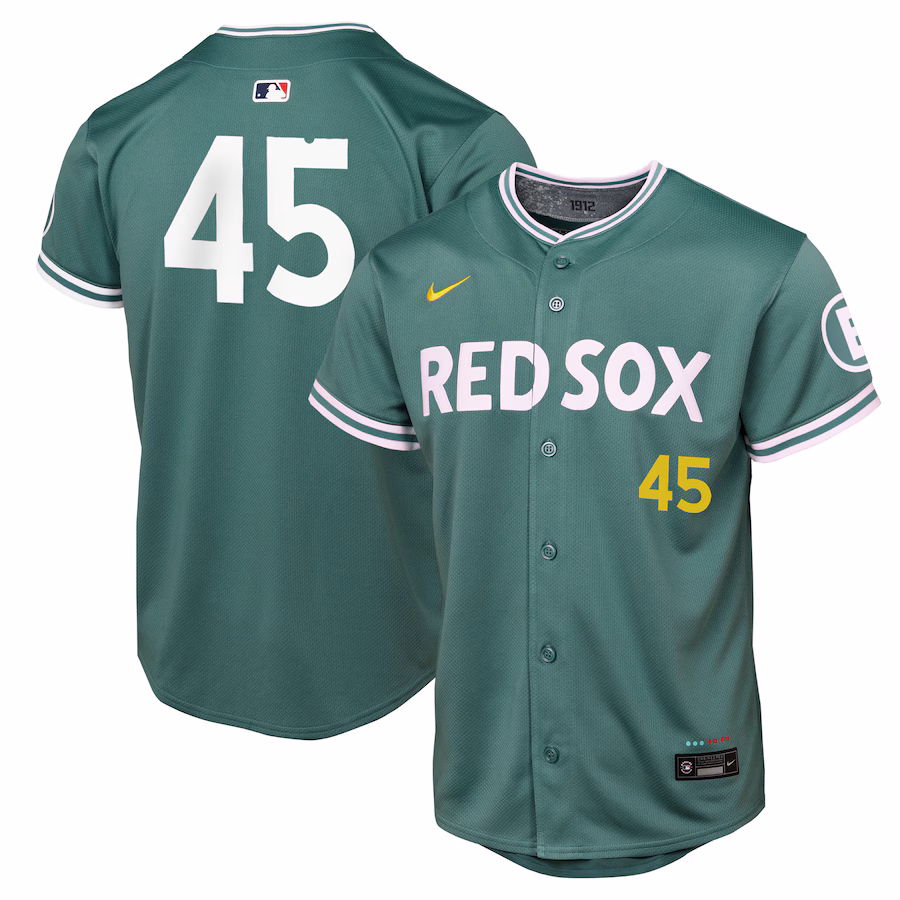 Youth Boston Red Sox Pedro Martinez Nike Green 2025 City Connect Limited Retired Player Jersey