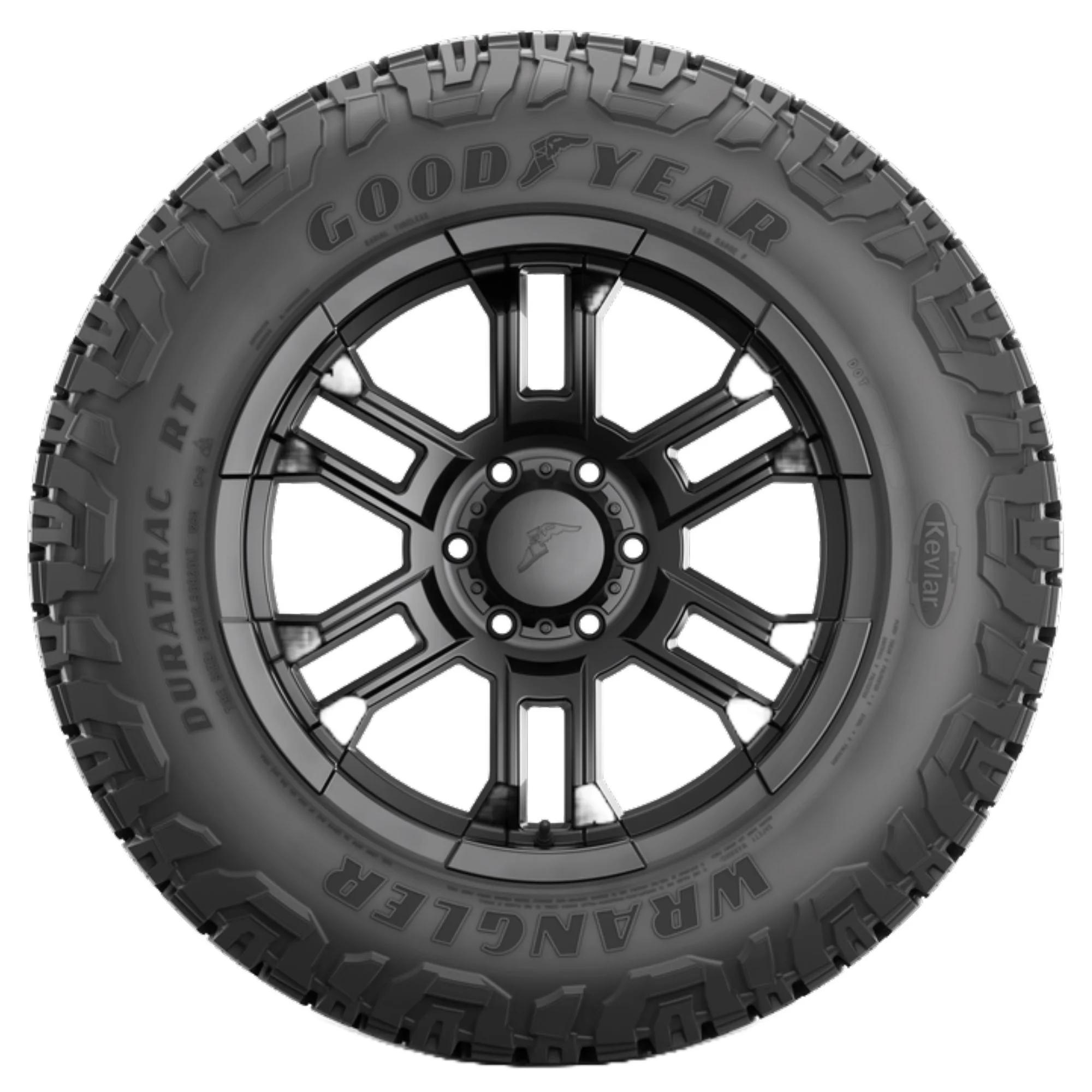 Goodyear Wrangler DuraTrac RT Rugged Terrain 245/75R17 121S E Light Truck Tire